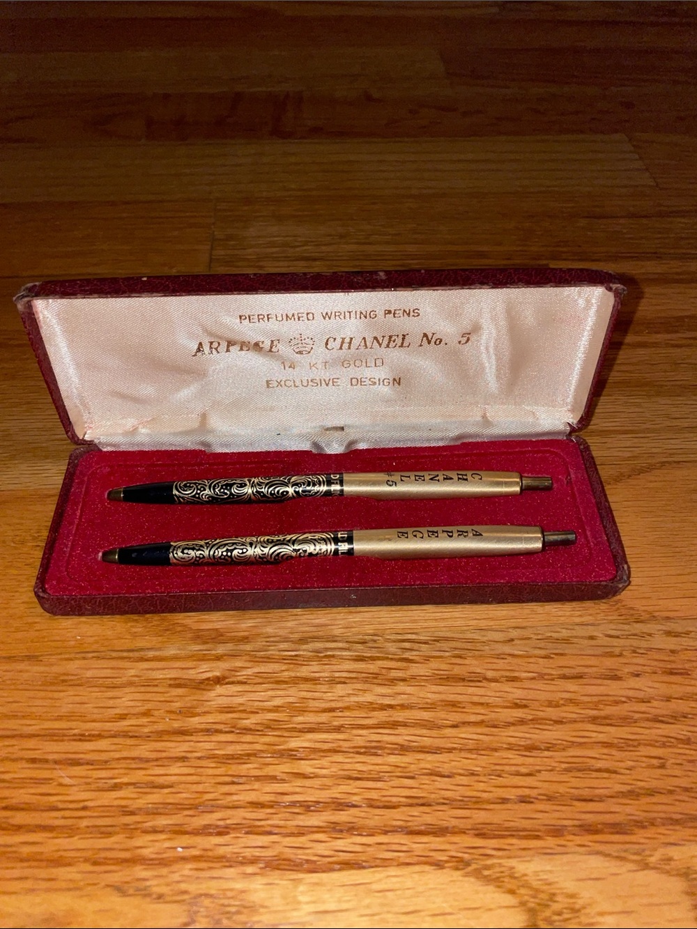Arpege / Chanel No. 5 Perfumed Writing Pens